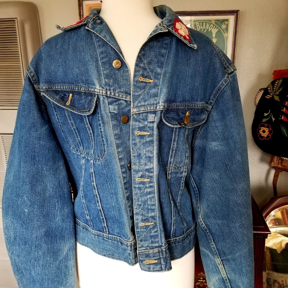 1960s Authentic Vintage LEE  101 - j Sz. 44 Large